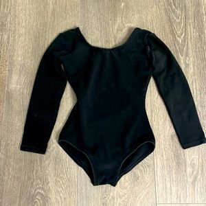 Black dance bodysuit